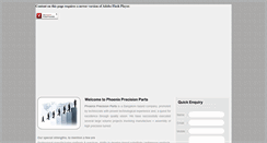 Desktop Screenshot of phoenixprecisionparts.com